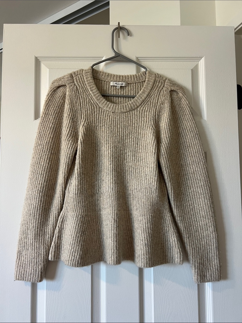 Madewell Peplum Sweater